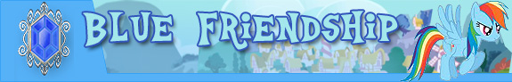 Blue friendship
