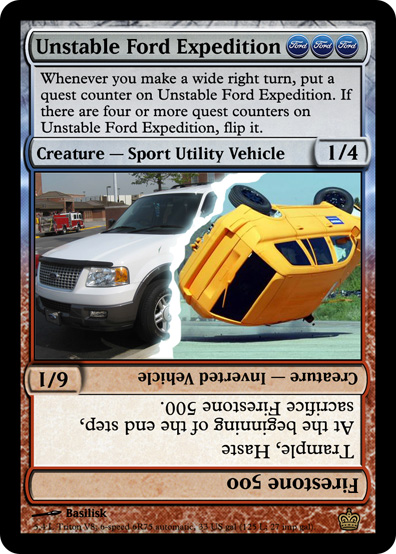 Unstable Ford Expedition