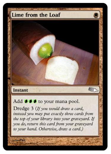 Lime from the Loaf