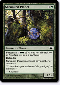 Shrunken Planet, by Rob Alexander