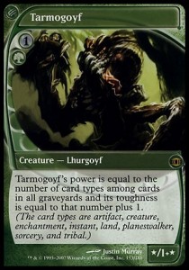 Notice: not a single word from Canterbury Tales, making Tarmogoyf effectively worthless.