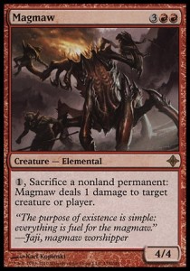 Your opponent will have a hard time protecting themselves when your permanents all become fuel.