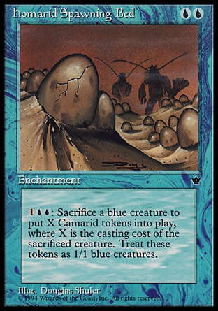 Homarid Spawning Bed Magic Card